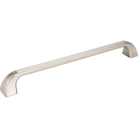 Jeffrey Alexander 12" Center-to-Center Satin Nickel Square Marlo Appliance Handle 972-12SN